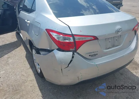 2015 Toyota Corolla Le из США, поврежденный, VIN 5YFBURHE4FP265293